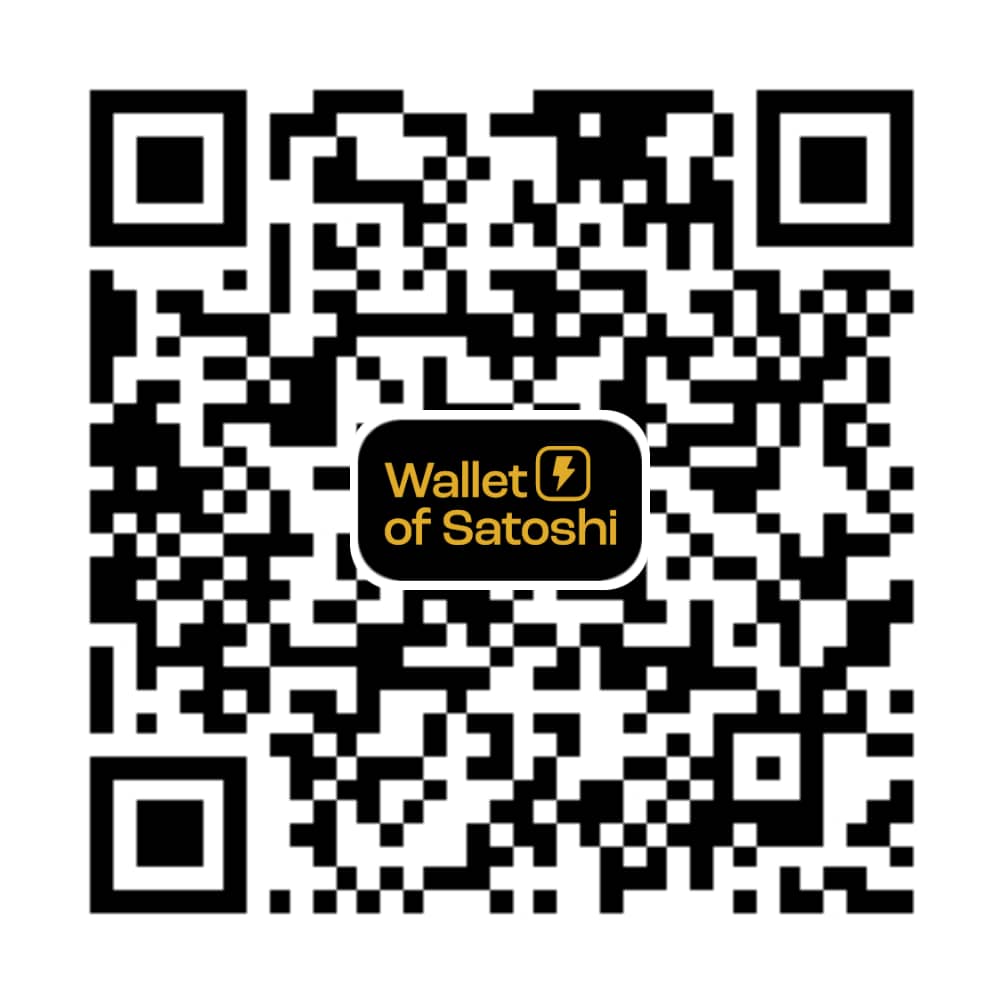 Bitcoin Lightning donation QR code for Lantern Kids